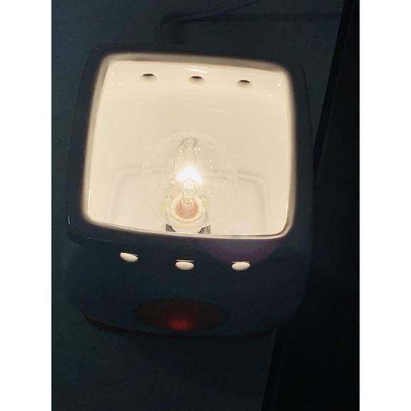Velata Fun Fondue Warmer Clementine Curve Orange By Scentsy 2012 Tested - Picture 6 of 8